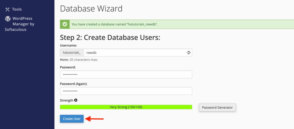كيفية إنشاء قاعدة بيانات MySQL عبر cPanel